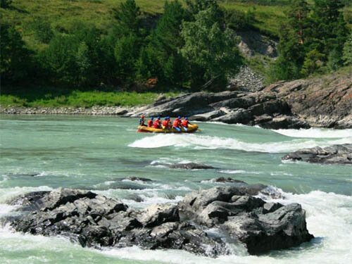 Сплав по горным рекам Алтая